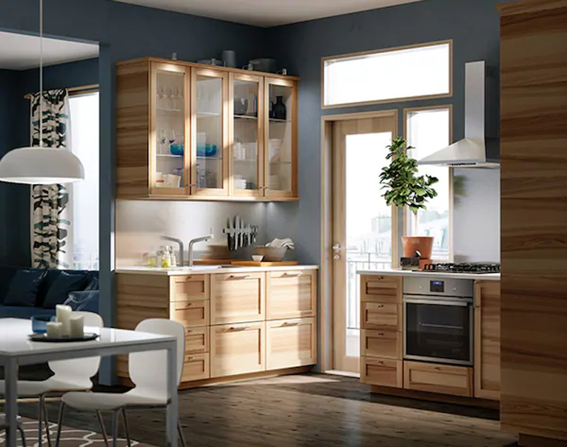 Modelli cucine IKEA TORHAMN frassino naturale​.