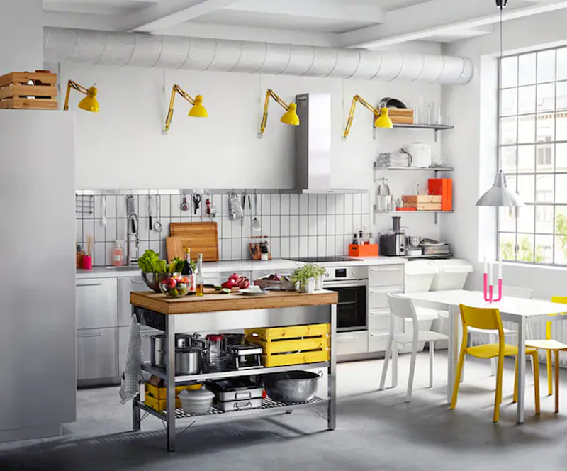 Cucina IKEA GREVSTA inox.