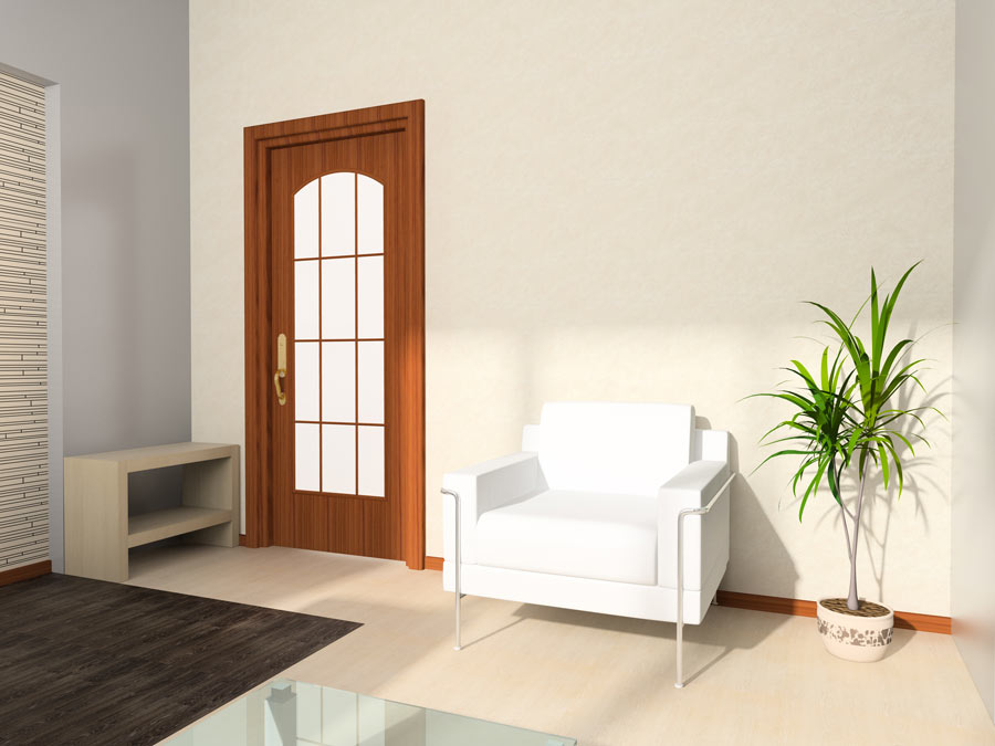Porte interne scorrevoli in legno e vetro, ideale per rimodernare casa.