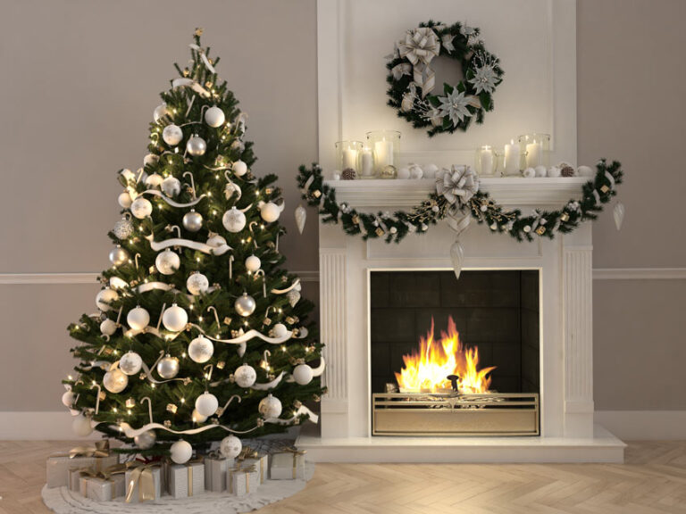 Decorare il camino a Natale 9 idee da non perdere Decorare il camino a Natale 9 idee da non perdere
