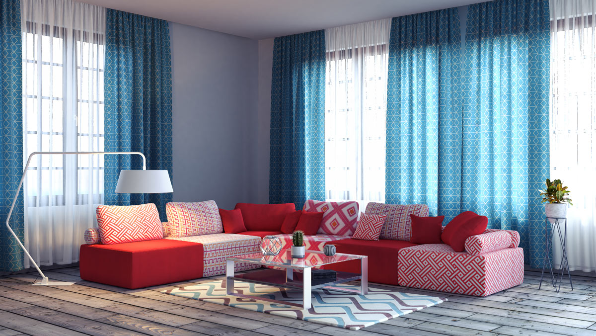 Tende moderne in soggiorno: 9 magnifiche idee di arredamento