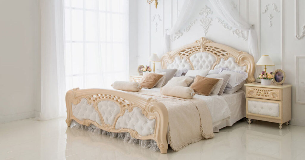 camere da letto in stile shabby chic