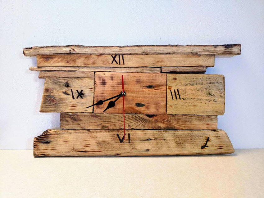 orologio con pallet