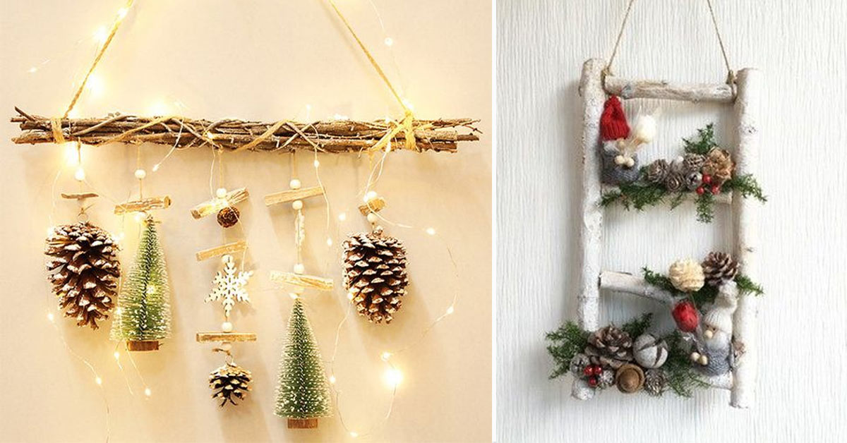 Decorare Casa A Natale Fai Da Te Decorare le pareti a Natale: 8 idee fai da te per ispirarvi