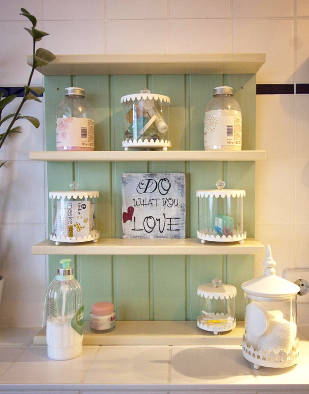 Stile shabby chic riciclo creativo fai da te.